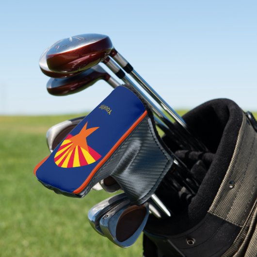 De gepersonaliseerde Vlag van de Staat van Arizona Golfheadcover (Insitu)