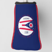 De gepersonaliseerde Vlag van de Staat van Ohio Golfheadcover (Draai 90)