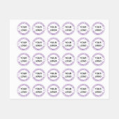 De gepersonaliseerde Website van de Naam van de Lo Labels (Vel)