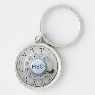 De gepersonaliseerde Wijzerplaat van de Telefoon Sleutelhanger