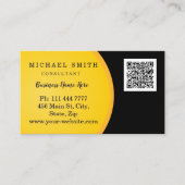 De gepersonaliseerde Zaken van de Code QR van de D Visitekaartje (Voorkant)