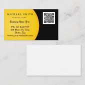 De gepersonaliseerde Zaken van de Code QR van de D Visitekaartje (Voorkant / Achterkant)