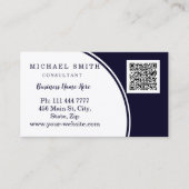 De gepersonaliseerde Zaken van de Code QR van de D Visitekaartje (Voorkant)