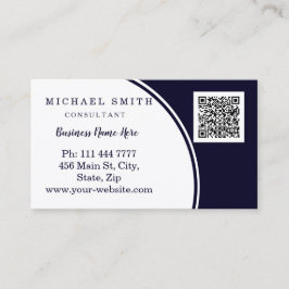 De gepersonaliseerde Zaken van de Code QR van de D Visitekaartje