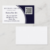 De gepersonaliseerde Zaken van de Code QR van de D Visitekaartje (Voorkant / Achterkant)