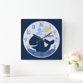 De gepersonaliseerde ZeevaartKlok van het Baby van Vierkante Klok (Huis)