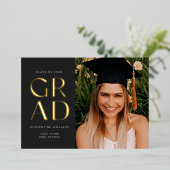 De geperste Uitnodiging van de Folie van het Afstu (Staand Voorkant)