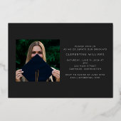 De geperste Uitnodiging van de Folie van het Afstu (Achterkant)