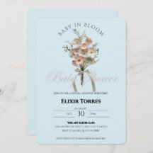 De geperste Wildflower Baby in Bloom Boho Baby sho