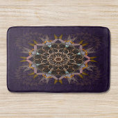 De gepilariseerde draad stropdas-in purpura refrac badmat