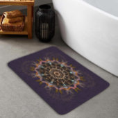 De gepilariseerde draad stropdas-in purpura refrac badmat