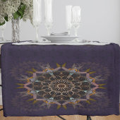 De gepilariseerde draad stropdas-in purpura refrac medium tafelloper