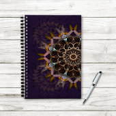 De gepilariseerde draad stropdas-in purpura refrac notitieboek