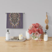 De gepilariseerde draad stropdas-in purpura refrac theedoek