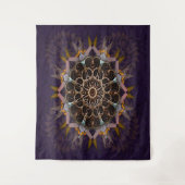 De gepilariseerde draad stropdas-in purpura refrac wandkleed (Voorkant)