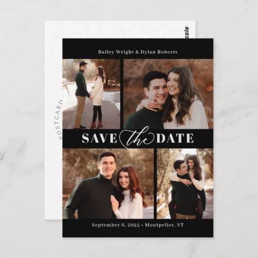 De geraffineerde Moderne Inzameling sparen het Bri Briefkaart (Voorkant / Achterkant)