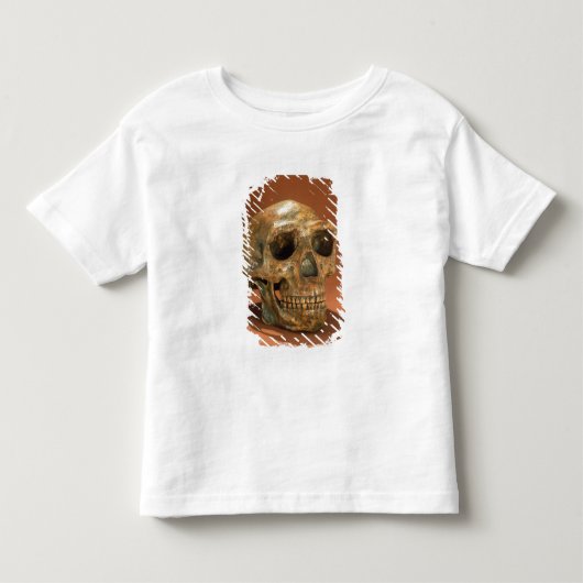 De gereconstrueerde schedel van het Man van de peu Kinder Shirts (Voorkant)