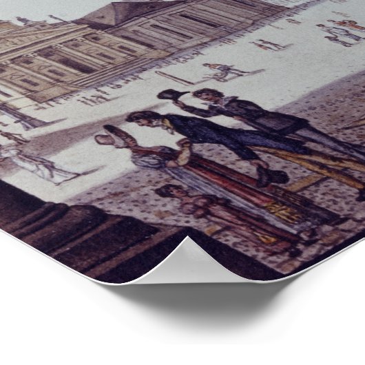 De Gerndarmenmarkt Poster (Hoek)