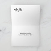 De Geruite Details van de Autorennen van de Kaart (Binnen)