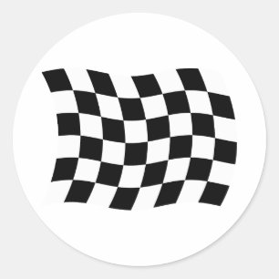 De Geruite Vlag Sticker