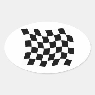 De Geruite Vlag Sticker