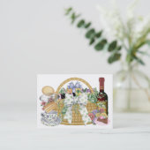 De geschenkmand - SRF Visitekaartje (Staand voorkant)