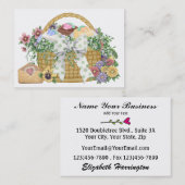 De geschenkmand - SRF Visitekaartje (Voorkant / Achterkant)