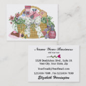 De geschenkmand - SRF Visitekaartje (Voorkant / Achterkant)