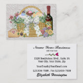 De geschenkmand - SRF Visitekaartje (Voorkant / Achterkant)