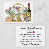 De geschenkmand - SRF Visitekaartje (Voorkant / Achterkant)