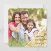 De gescheurde Kaart van de Vakantie van de Foto (Voorkant)