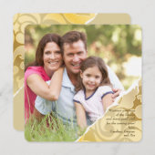 De gescheurde Kaart van de Vakantie van de Foto (Voorkant / Achterkant)