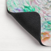 De gescheurde pixel in gekleurde textuur over van- muismat (Hoek)