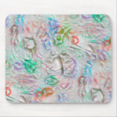 De gescheurde pixel in gekleurde textuur over van- muismat (Voorkant)