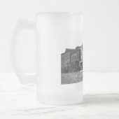 De geschiedenis van bloedbaden van Pepperell Matglas Bierpul (Links)