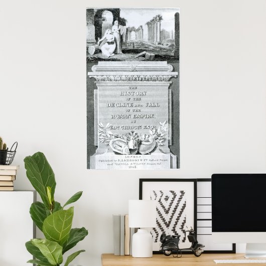 De geschiedenis van Decline en de Herfst van Roman Poster (Thuiskantoor)