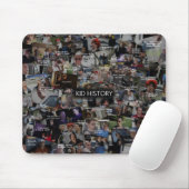 De "Geschiedenis van het Kind" Citaat Collage Muismat (Met muis)