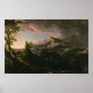 De geschiedenis van het rijk: The Savage State - C Poster