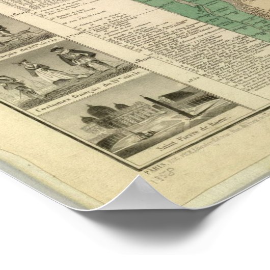 De geschiedenis van het universum poster (Hoek)