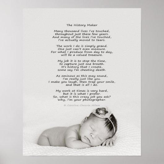 De geschiedenismaker poster (Voorkant)