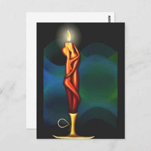 De geschiktheid van twee briefkaart (Voorkant / Achterkant)