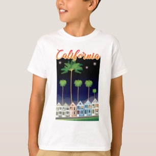 De geschilde dames 's nachts San Francisco T-shirt