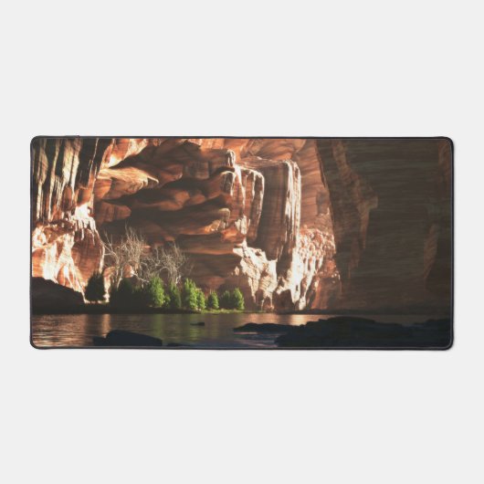 De geschilderde canyon bureaumat (Voorkant)