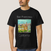 De geschilderde dames, San Francisco, Californië T-shirt (Voorkant)