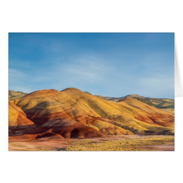 De geschilderde heuvels in de John Day Fossil Beds (Voorkant Horizontaal)
