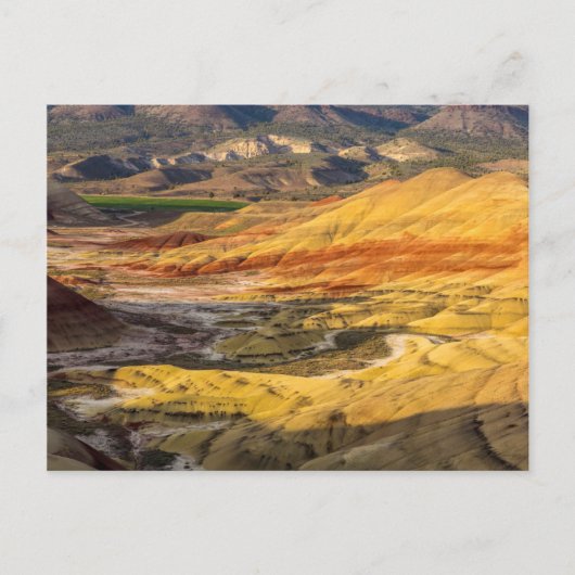 De geschilderde heuvels in de John Day Fossil Beds Briefkaart (Voorkant)