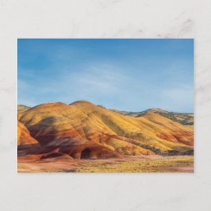 De geschilderde heuvels in de John Day Fossil Beds Briefkaart