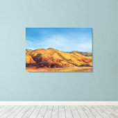 De geschilderde heuvels in de John Day Fossil Beds Canvas Afdruk (Insitu (Houten vloer))