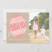 De geschilderde Kaart van Pasen van de Foto van (Voorkant)