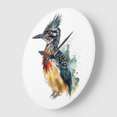 De geschilderde loper, Waterverf Roadrunner Grote Klok (Hoek)